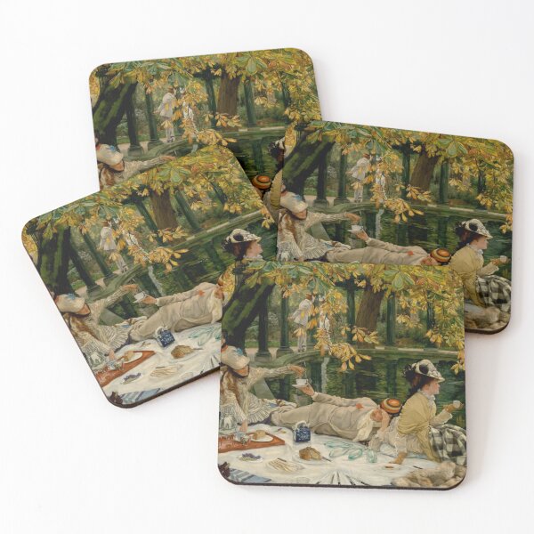 Item preview, Holyday (The Picnic) by Tissot - Vintage Art designed and sold by RickE.