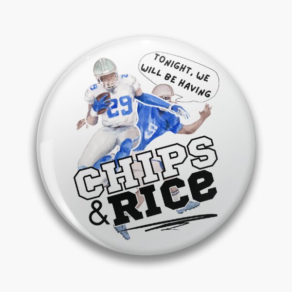 Item preview, Tonight We Will Be Having Chips And Rice American Football designed and sold by 133DandC.