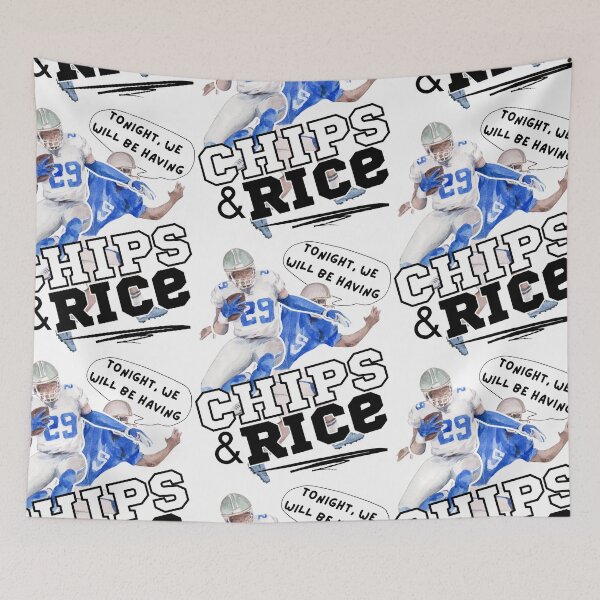 Item preview, Tonight We Will Be Having Chips And Rice American Football designed and sold by 133DandC.