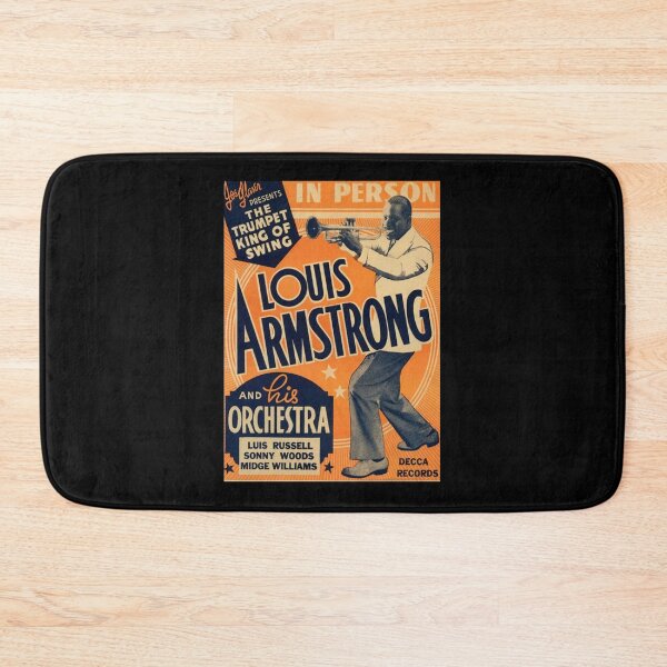 Item preview, Louis Armstrong Vintage Art Board Print designed and sold by rachelVang99.