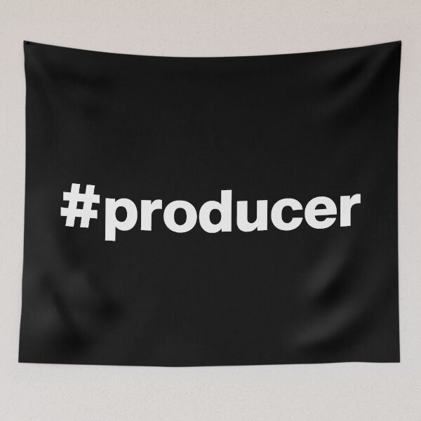 Item preview, Hashtag producer designed and sold by ArtIsParty.