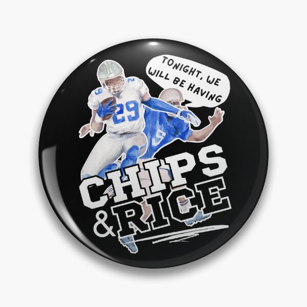 Item preview, Tonight We Will Be Having Chips And Rice American Football designed and sold by 133DandC.