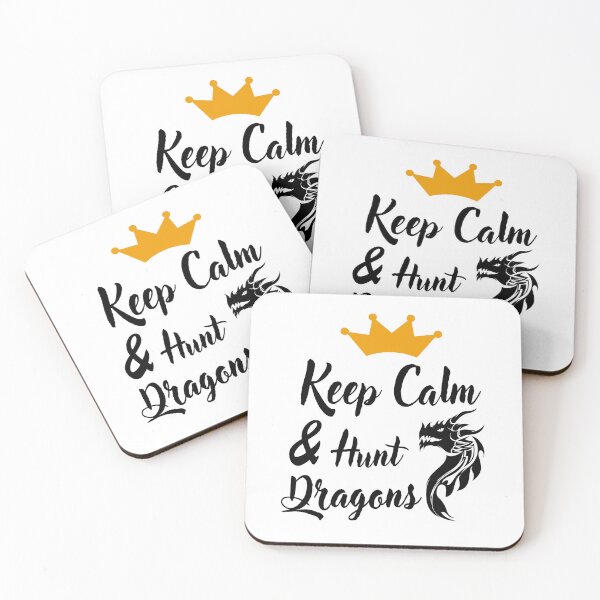 Item preview, Keep Calm And Hunt Dragons designed and sold by adeleqo.