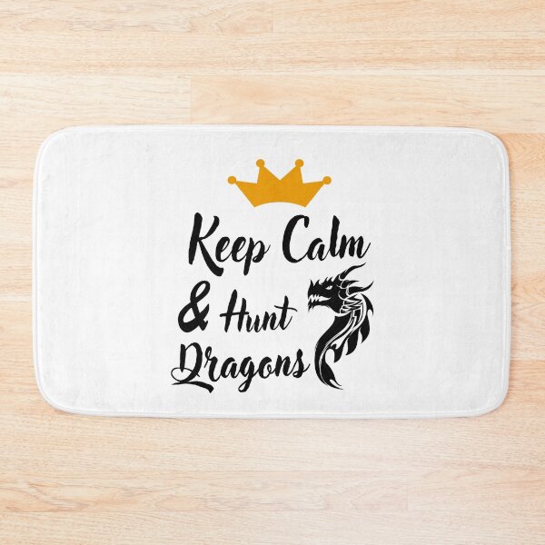 Item preview, Keep Calm And Hunt Dragons designed and sold by adeleqo.