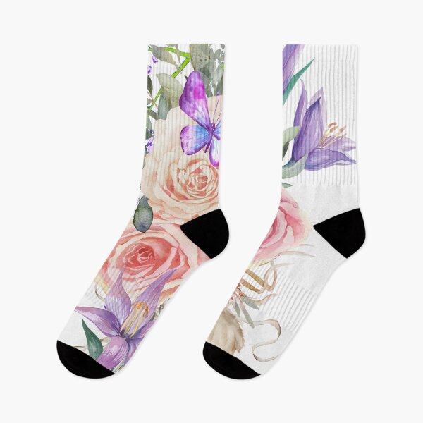 Item preview, Romantic Bouquet of Roses and Flowers designed and sold by tomorrowsart.