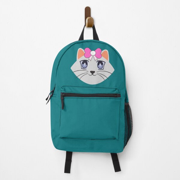 Aperçu de l'œuvre Visage de chat avec noeud rose. créée et vendue par EMIPRINCESS.