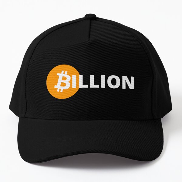 bitcoin billion - crypto bitcoin - crypto art - black baseball caps