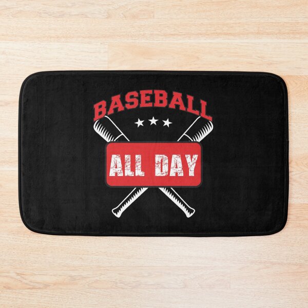 Aperçu de l'œuvre Baseball all day ,cadeau baseball créée et vendue par lapolonaise.