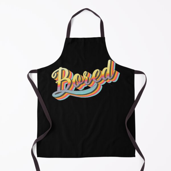 Item preview, Colorful Retro BORED slogan designed and sold by TrulyEpoque.