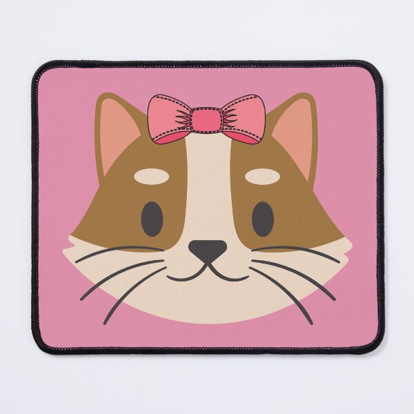 Item preview, Cat face with pink bow. designed and sold by EMIPRINCESS.