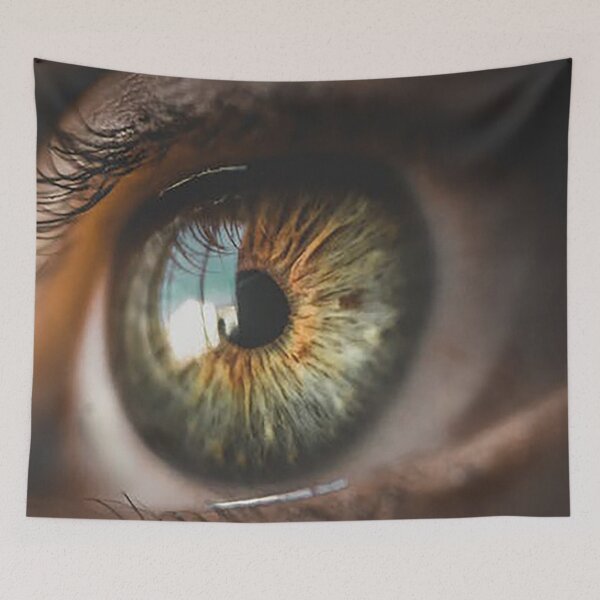 Item preview, Eye, Giant eye, eyeball, eyelash,hazel eye, vision,  designed and sold by Nostrathomas66.
