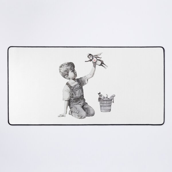 Item preview, BANKSY Superhero Nurse designed and sold by inkstyl.