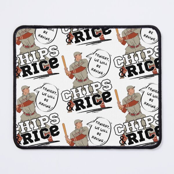 Item preview, Tonight We Will Be Having Chips And Rice Baseball designed and sold by 133DandC.