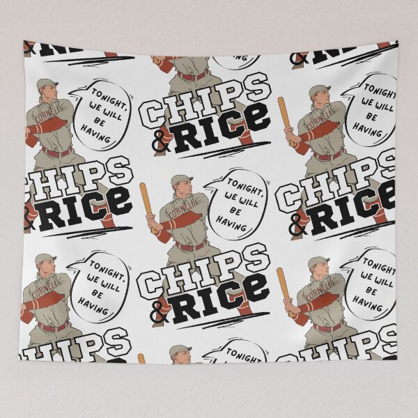 Item preview, Tonight We Will Be Having Chips And Rice Baseball designed and sold by 133DandC.