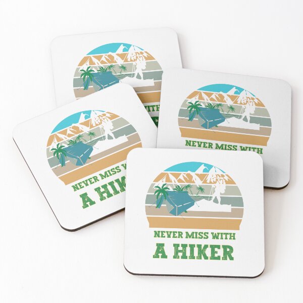 Item preview, Hiking Lover Outdoor Quote Funny Never Mess With A Hiker designed and sold by fatydesignspace.