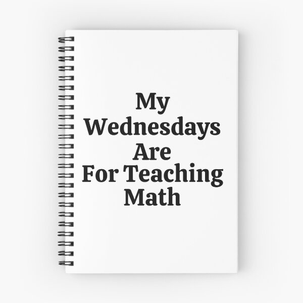 Item preview, My Wednesdays Are For Teaching Math - Funny Math  designed and sold by usaworld.