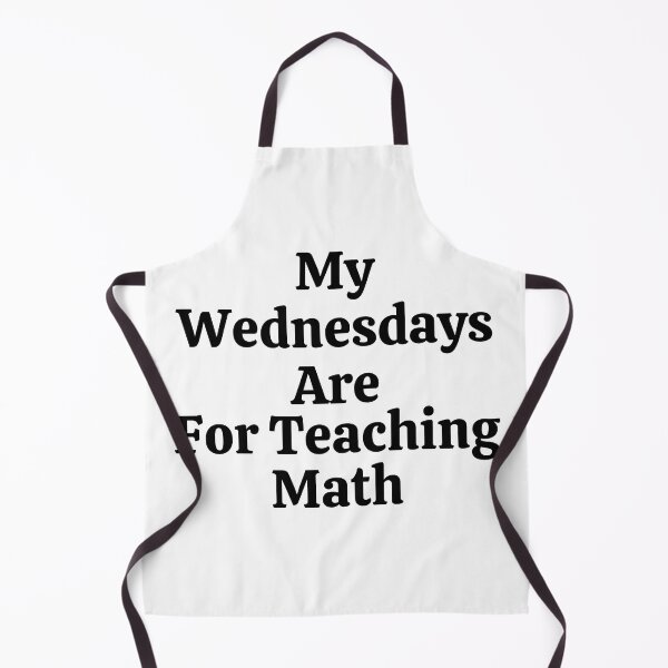 Item preview, My Wednesdays Are For Teaching Math - Funny Math  designed and sold by usaworld.