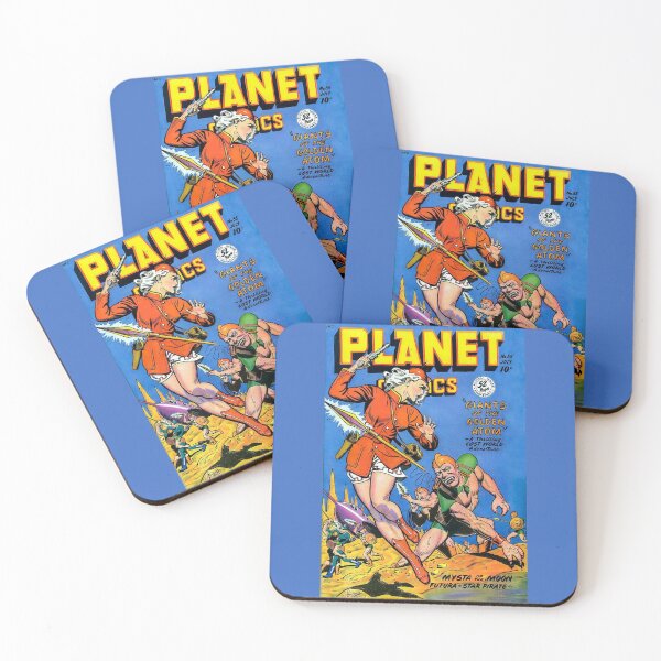 Item preview, The cover of Planet Comics 55 | Planet Comics. Golden age. Rare Vintage comics designed and sold by TeeARTHY.