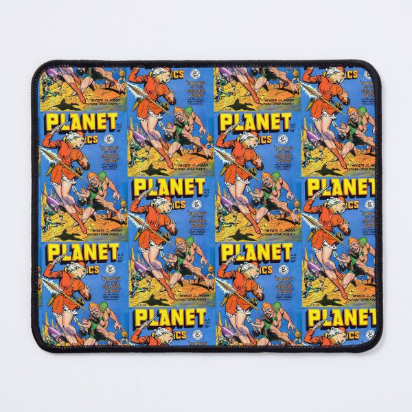 Item preview, The cover of Planet Comics 55 | Planet Comics. Golden age. Rare Vintage comics designed and sold by TeeARTHY.