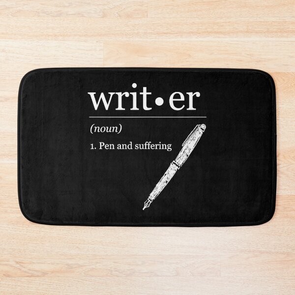Item preview, Writer Pen And Suffering - Author Book Journalist Novelist designed and sold by ibarrbeat.