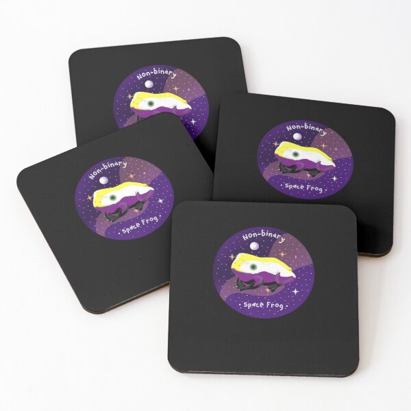 Item preview, Non-Binary Space Frog Classic designed and sold by TrampusWats.