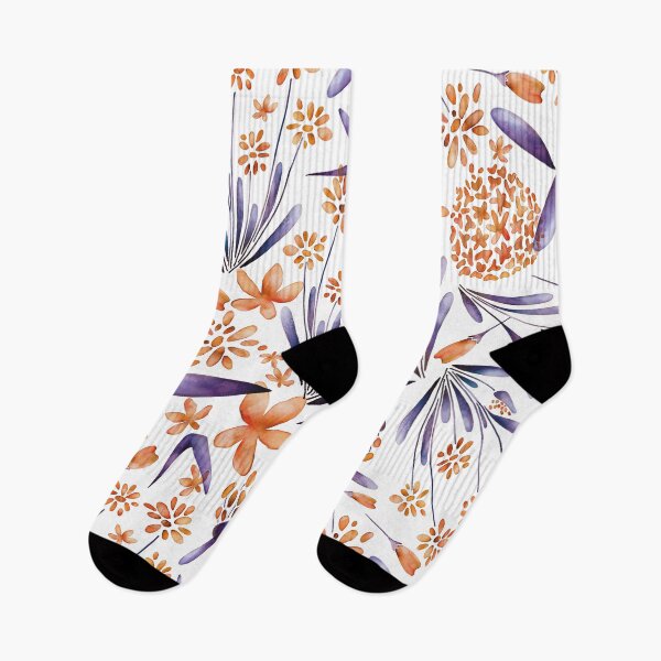 Item preview, African lily: Orange Purple designed and sold by LiandaDesign.