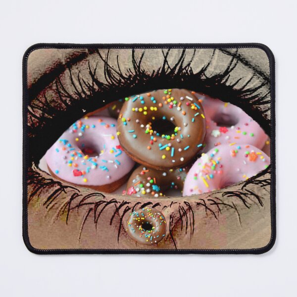 Item preview, a painted eye with doughnuts inside designed and sold by DanaIrik.