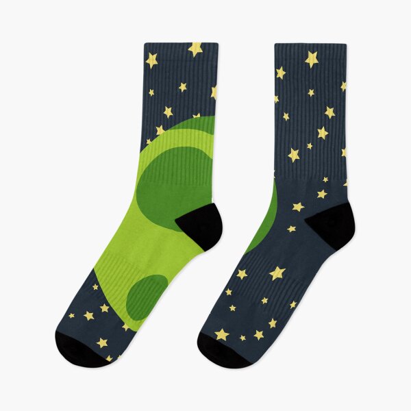 Item preview, Run Astro Run - Green Moon - Starfield designed and sold by BirdAtWork.