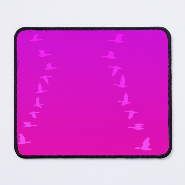 Item preview, Geese in flight violet/pink design designed and sold by MystixJack.