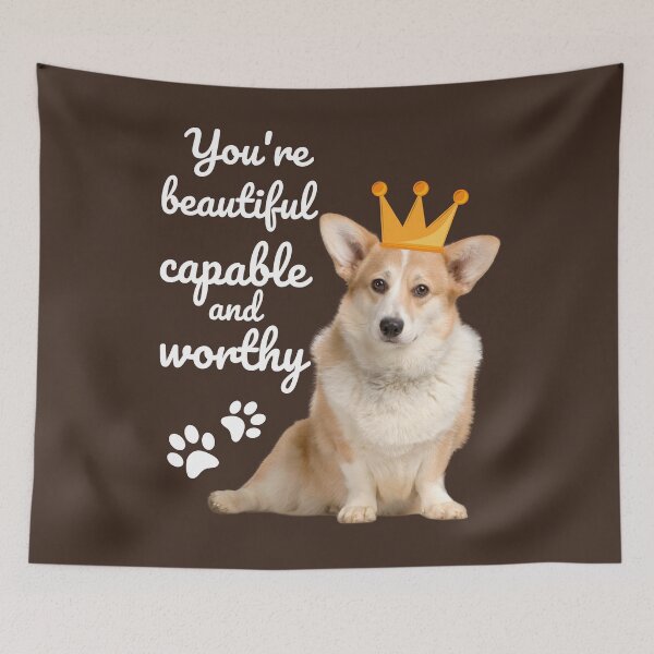 Item preview,  You're Beautiful, Capable, Worthy designed and sold by BronikowskiART.