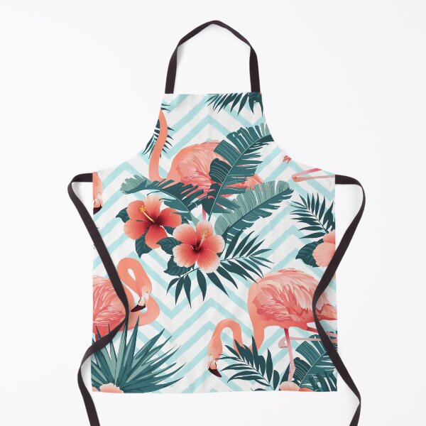 Item preview, pink flamingo summer pattern designed and sold by Beeroclock.