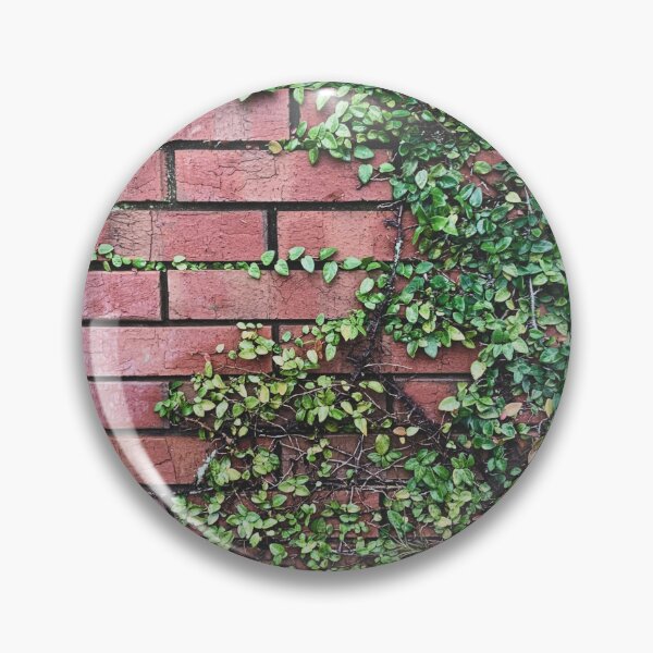Item preview, Red Brick Vine Wall  designed and sold by sabelsstudio.