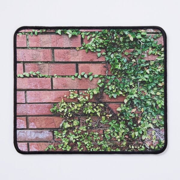 Item preview, Red Brick Vine Wall  designed and sold by sabelsstudio.
