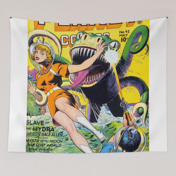 Item preview, Science Fiction | Planet Comics. Golden age. Rare Vintage comics designed and sold by TeeARTHY.