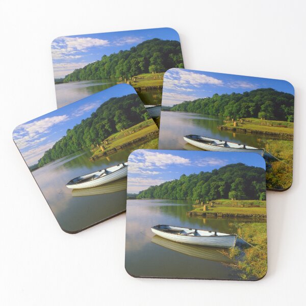 Item preview, Boat Moored at Cotehelle Quay designed and sold by galpinimages.
