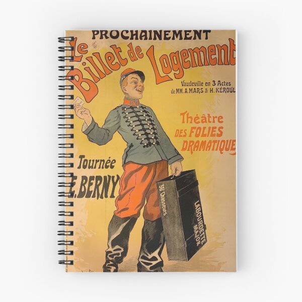 Item preview, Le Billet de Logement Théâtre des Folies - Vintage Art designed and sold by RickE.