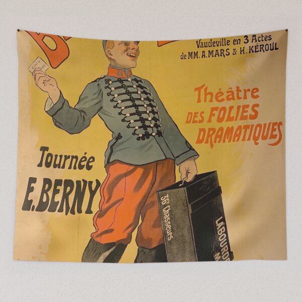 Item preview, Le Billet de Logement Théâtre des Folies - Vintage Art designed and sold by RickE.