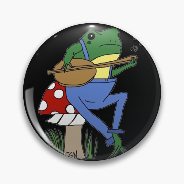 Item preview, Frog on a Toadstool - Lindsey Anderson x SGN Classic designed and sold by TrampusWats.