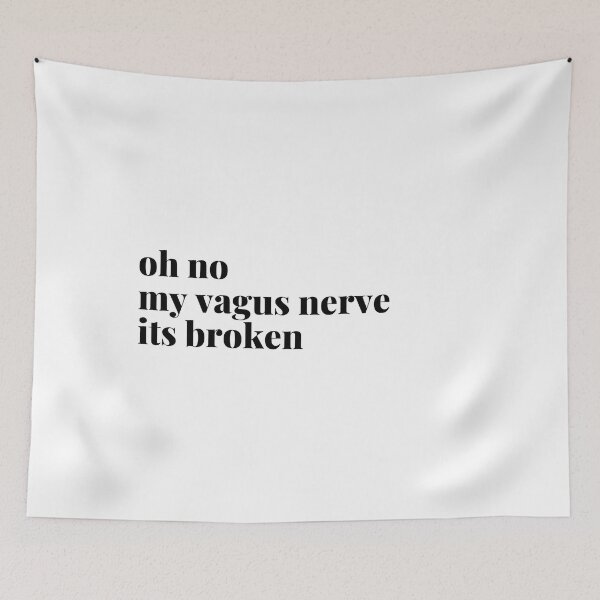 Item preview, vagus nerve designed and sold by kitkatship.