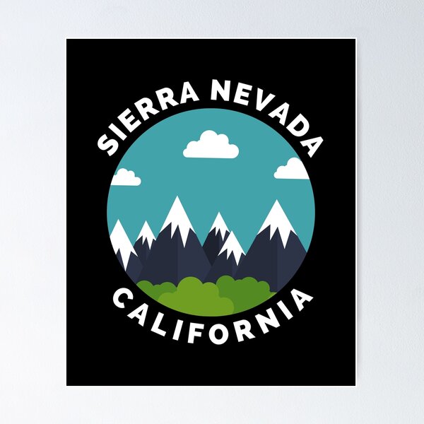 Item preview, Sierra Nevada California - Sierra Nevada Ski Snowboard Mountain California Yosemite Travel designed and sold by ExploreTheStore.