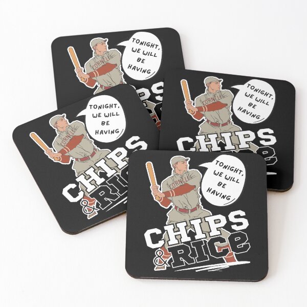 Item preview, Tonight We Will Be Having Chips And Rice Baseball designed and sold by 133DandC.