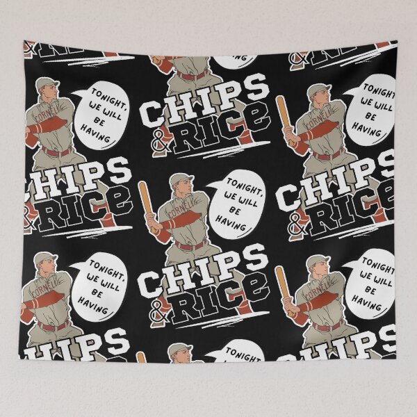 Item preview, Tonight We Will Be Having Chips And Rice Baseball designed and sold by 133DandC.
