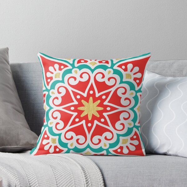 Item preview, Boho Gold Floral Mandala  designed and sold by lindseyhickman.