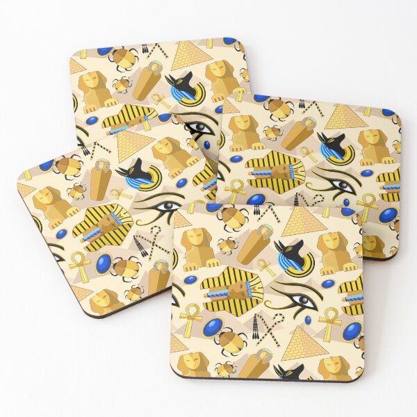 Item preview, Egypt Ancient Symbols Pattern designed and sold by BluedarkArt.