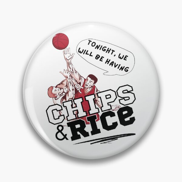 Item preview, Tonight We Will Be Having Chips And Rice Basketball designed and sold by 133DandC.