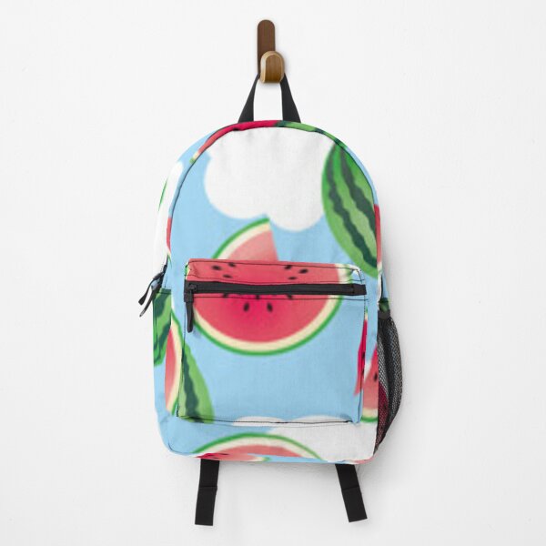 Item preview, Watermelon endless pattern background blue sky designed and sold by Dbanksdesign.