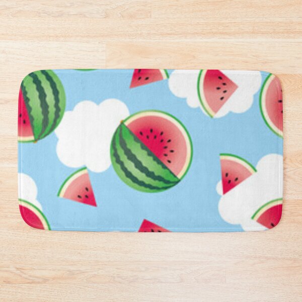 Artikelvorschau, Wassermelone endlose Muster Hintergrund blauer Himmel entworfen und verkauft von Dbanksdesign.