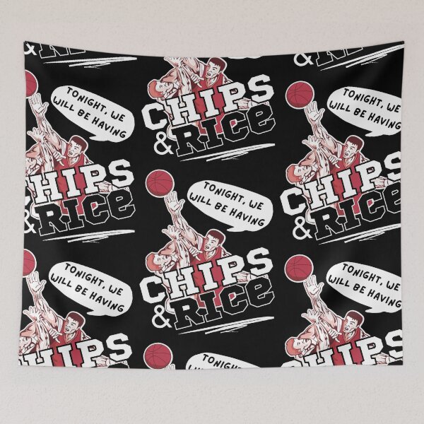 Item preview, Tonight We Will Be Having Chips And Rice Baseball designed and sold by 133DandC.
