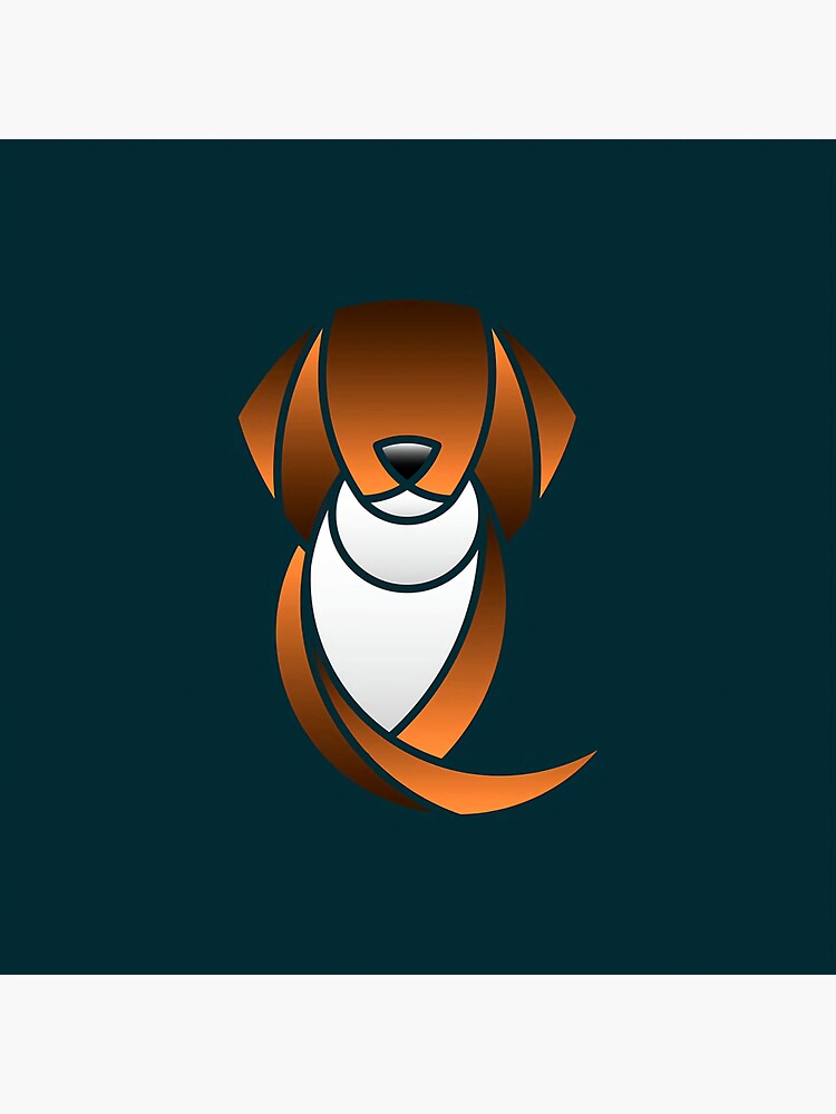 "Dog Logo" Sticker by AtkoZ Redbubble