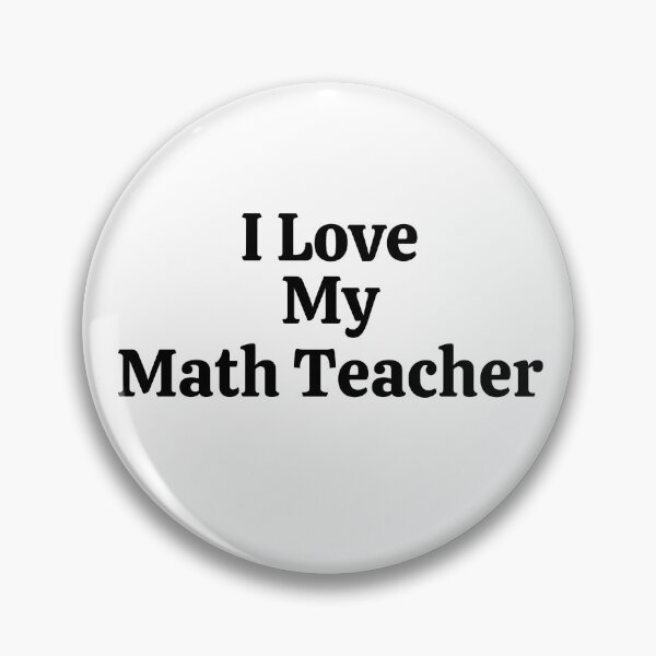 Item preview, I Love My Math Teacher - Funny Math  designed and sold by usaworld.